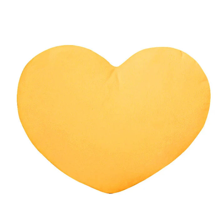 Cojín Corazón Amarillo