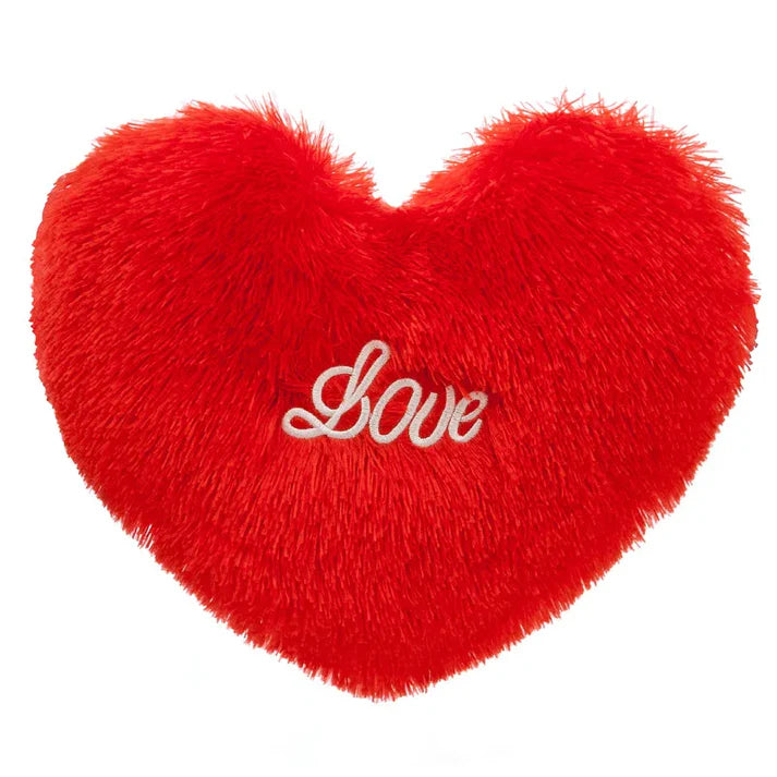 Cojín Corazón Rojo Impreso Love