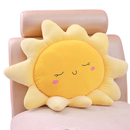 Cojín Infantil en Forma de Sol y Nube