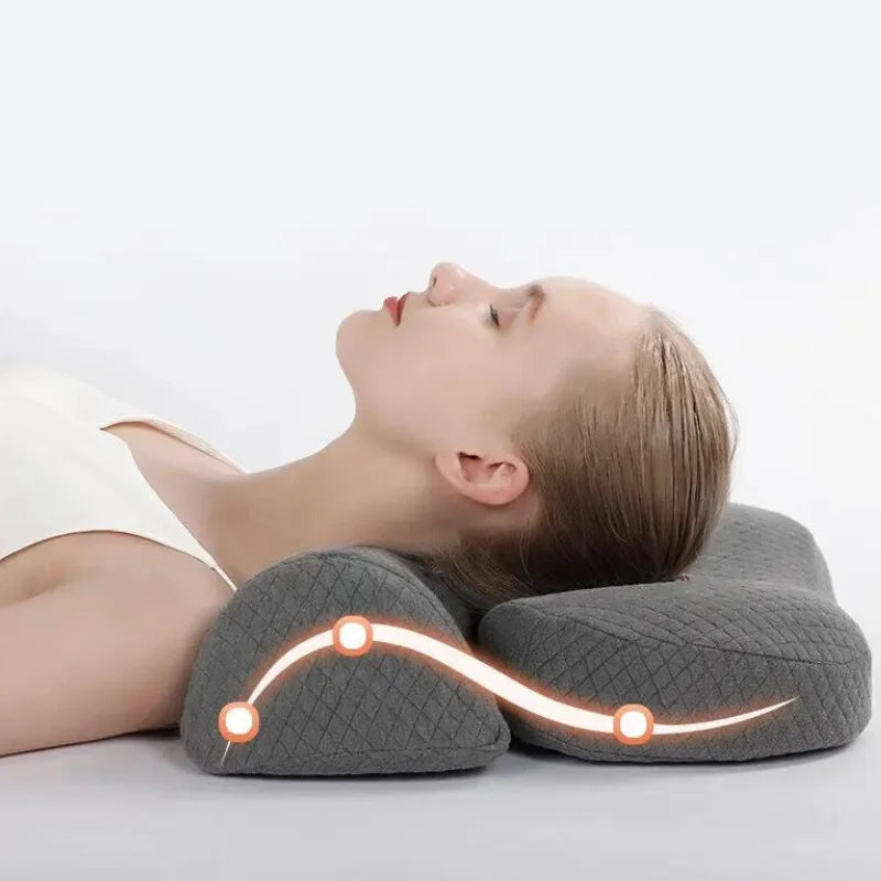 Cojín cervical ergonómico de espuma