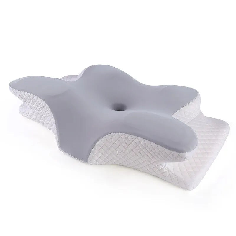Cojín cervical ergonómico en forma de mariposa
