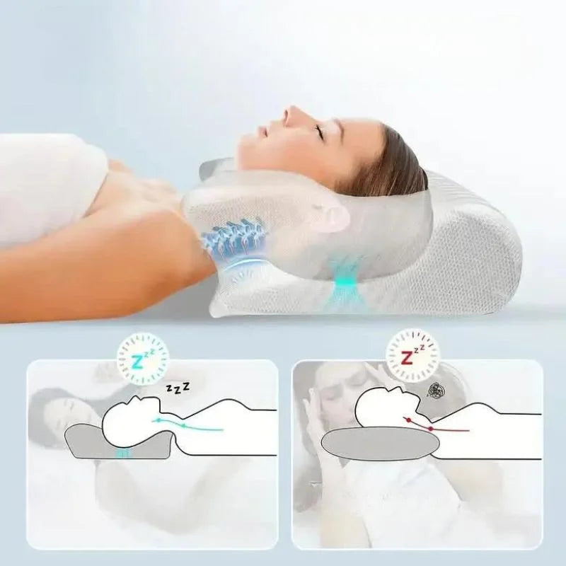 Cojín cervical para dormir de espuma viscoelástica