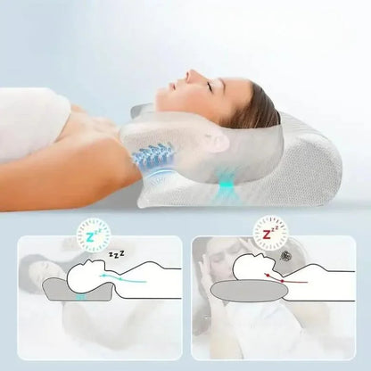 Cojín cervical para dormir de espuma viscoelástica