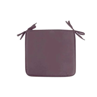 Cojín de Silla Cuadrado Liso en Tela
