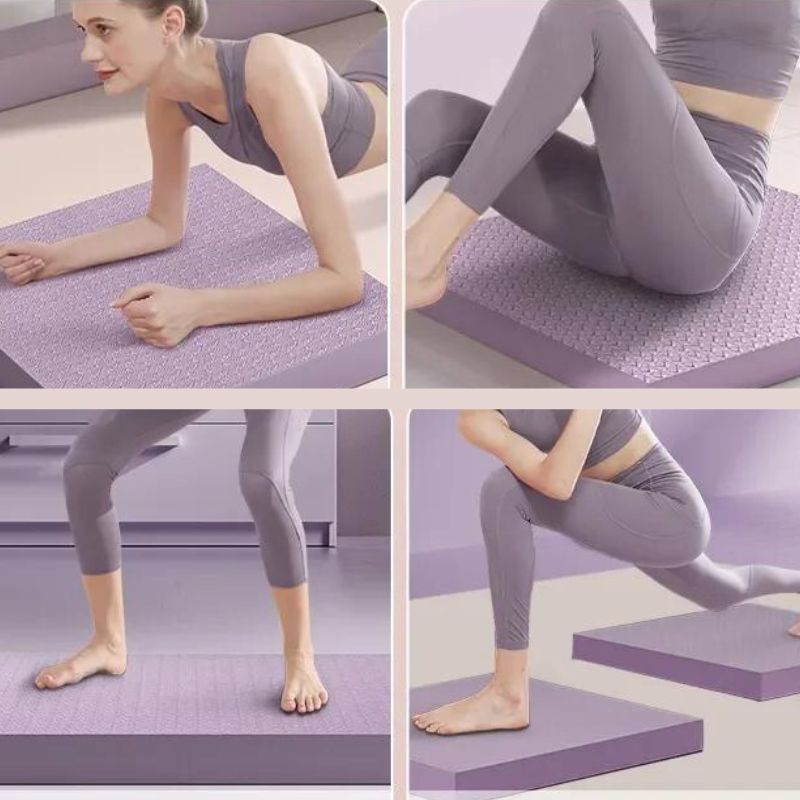 Cojín de Yoga Cuadrado para el Equilibrio