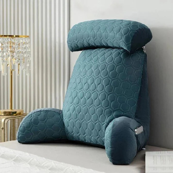 Cojín de Lectura de Látex para Cama y Sofá