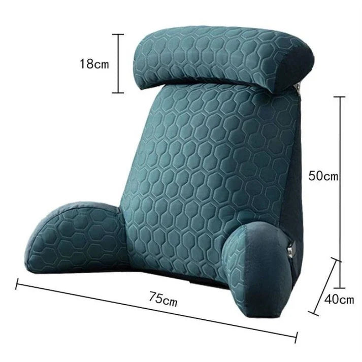Cojín de Lectura de Látex para Cama y Sofá