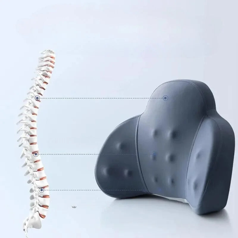 Cojín lumbar masajeador natural