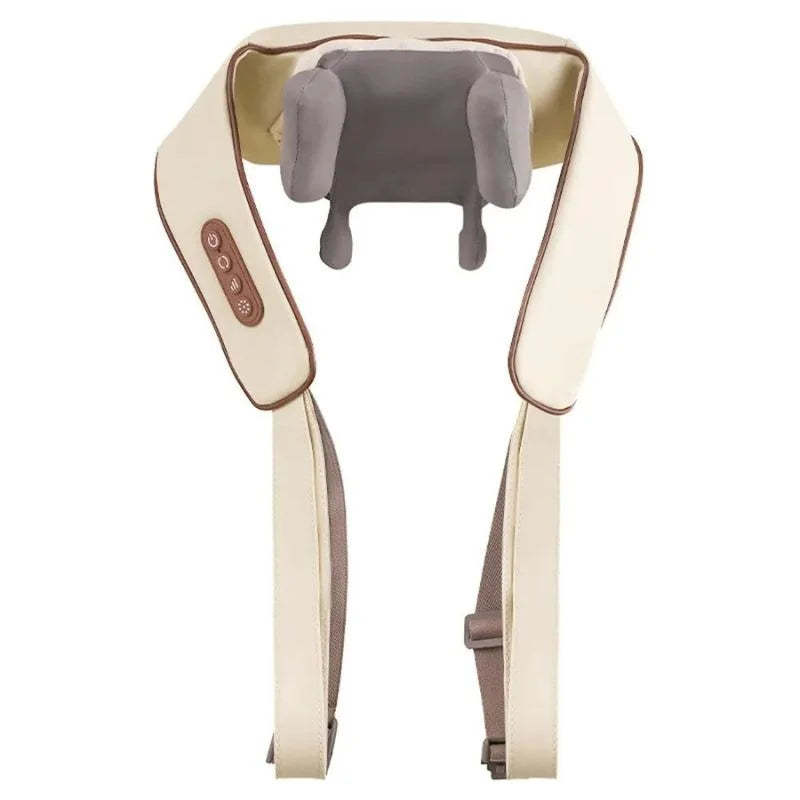 Cojín masajeador cervical eléctrico inalámbrico