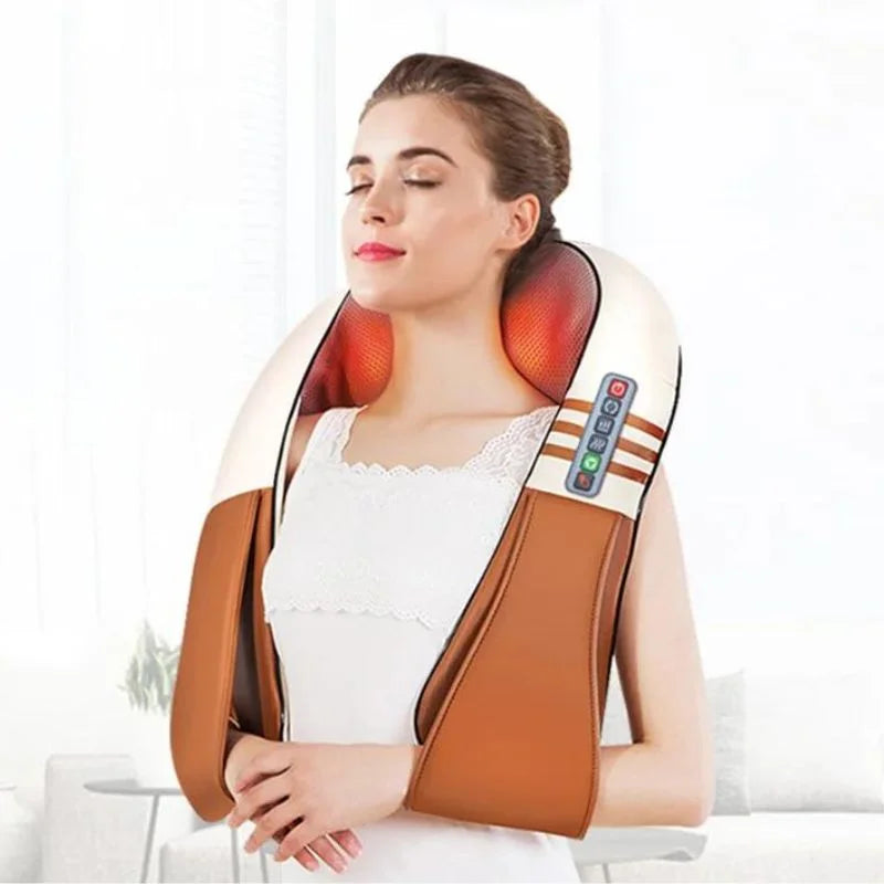 Cojín masajeador shiatsu multifuncional
