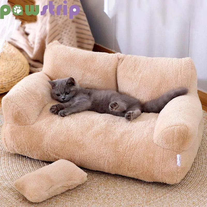Cojín para Gato Súper Suave en Forma de Sofá
