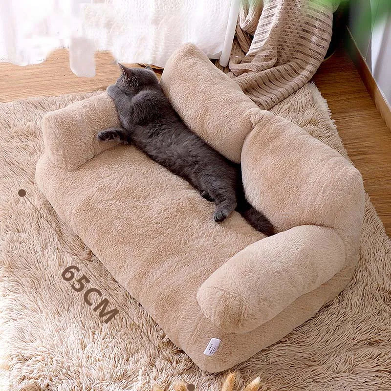 Cojín para Gato Súper Suave en Forma de Sofá